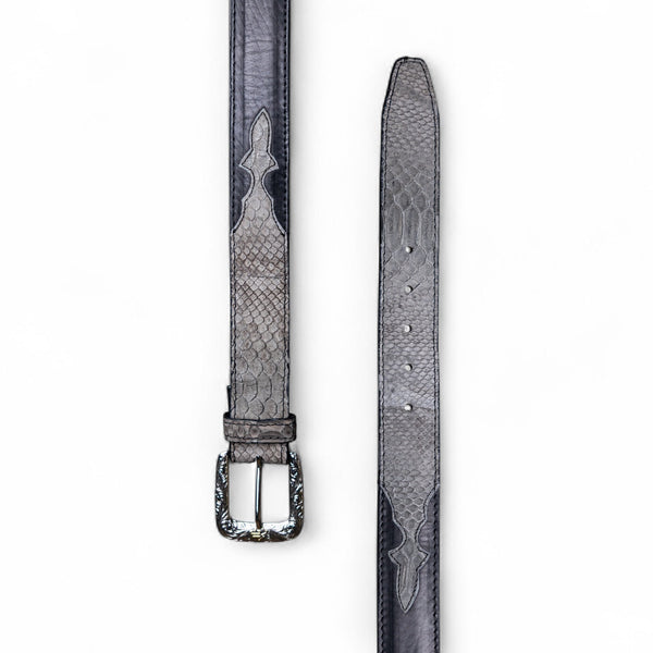 Ash Python Nobuck Belt